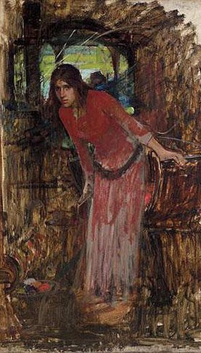 The Lady of Shallot (study)